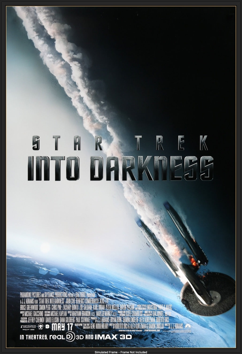 Star Trek Into Darkness (2013) original movie poster for sale at Originalfilmart