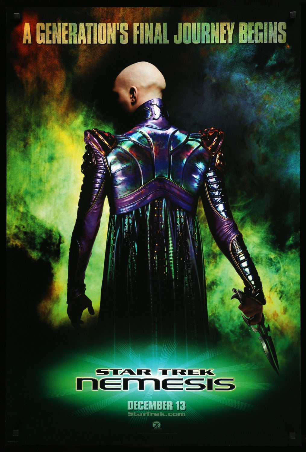 Star Trek: Nemesis (2002) original movie poster for sale at Originalfilmart
