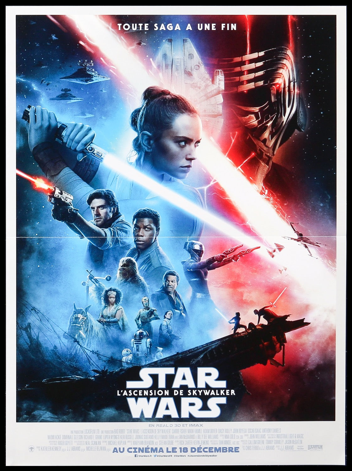 Star Wars: The Rise of Skywalker (2019) original movie poster for sale at Originalfilmart
