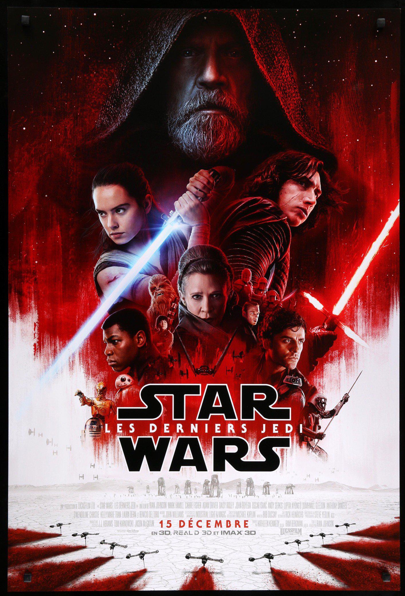 Star Wars: The Last Jedi (2017) original movie poster for sale at Originalfilmart