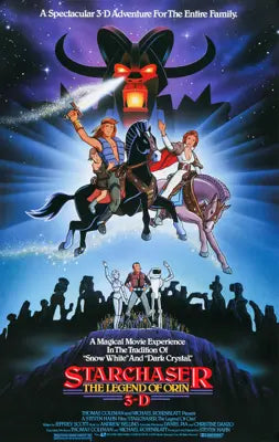 Starchaser - The Legend of Orin in 3-D (1985) original movie poster for sale at Originalfilmart