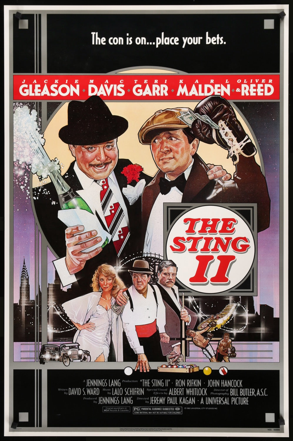 Sting II (1983) original movie poster for sale at Originalfilmart