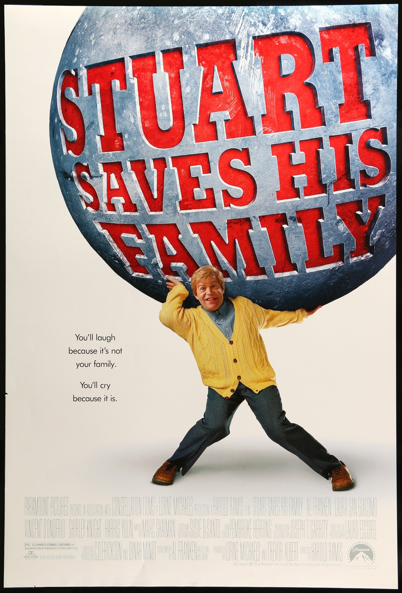 Stuart Saves His Family (1995) original movie poster for sale at Originalfilmart