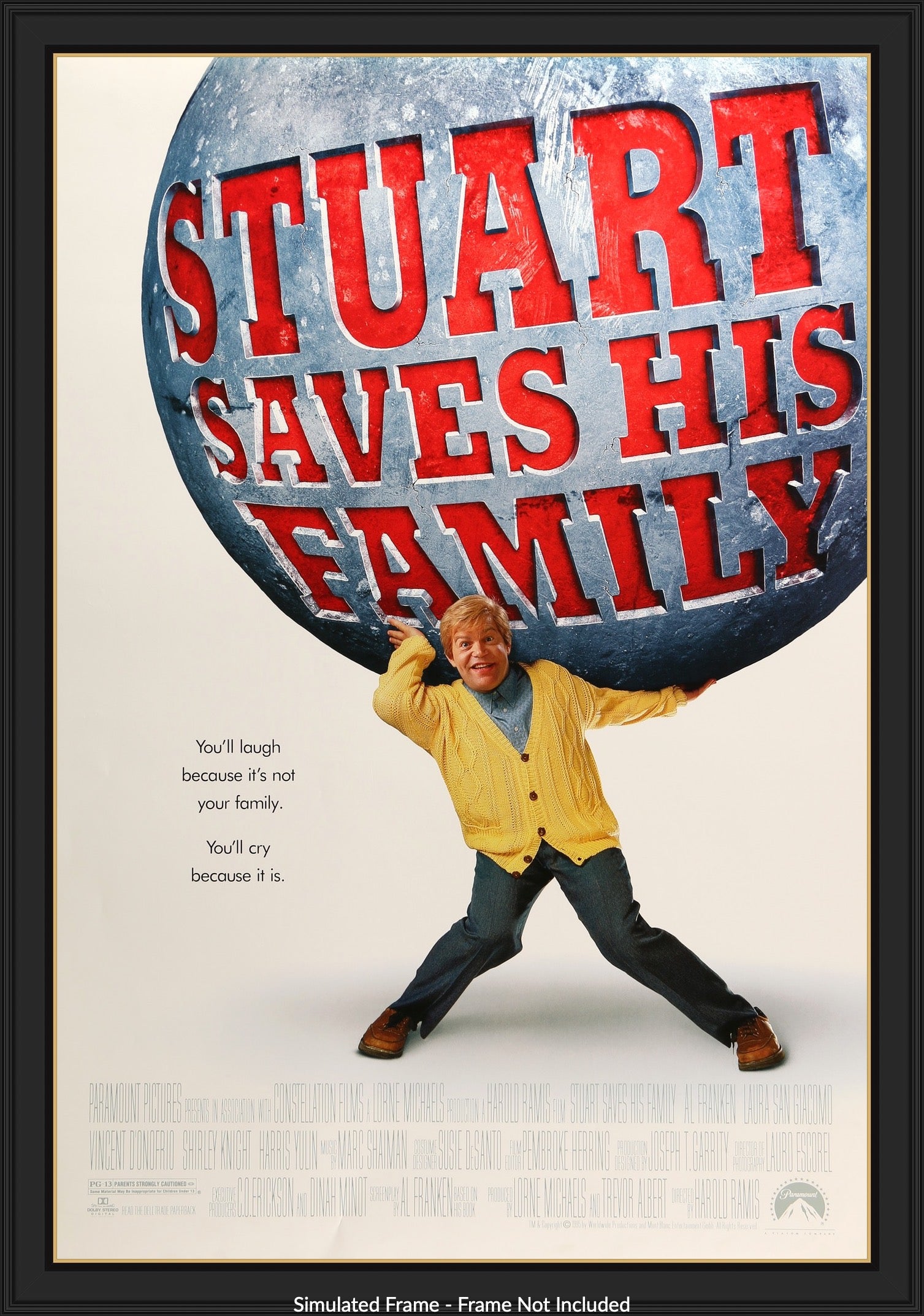 Stuart Saves His Family (1995) original movie poster for sale at Originalfilmart