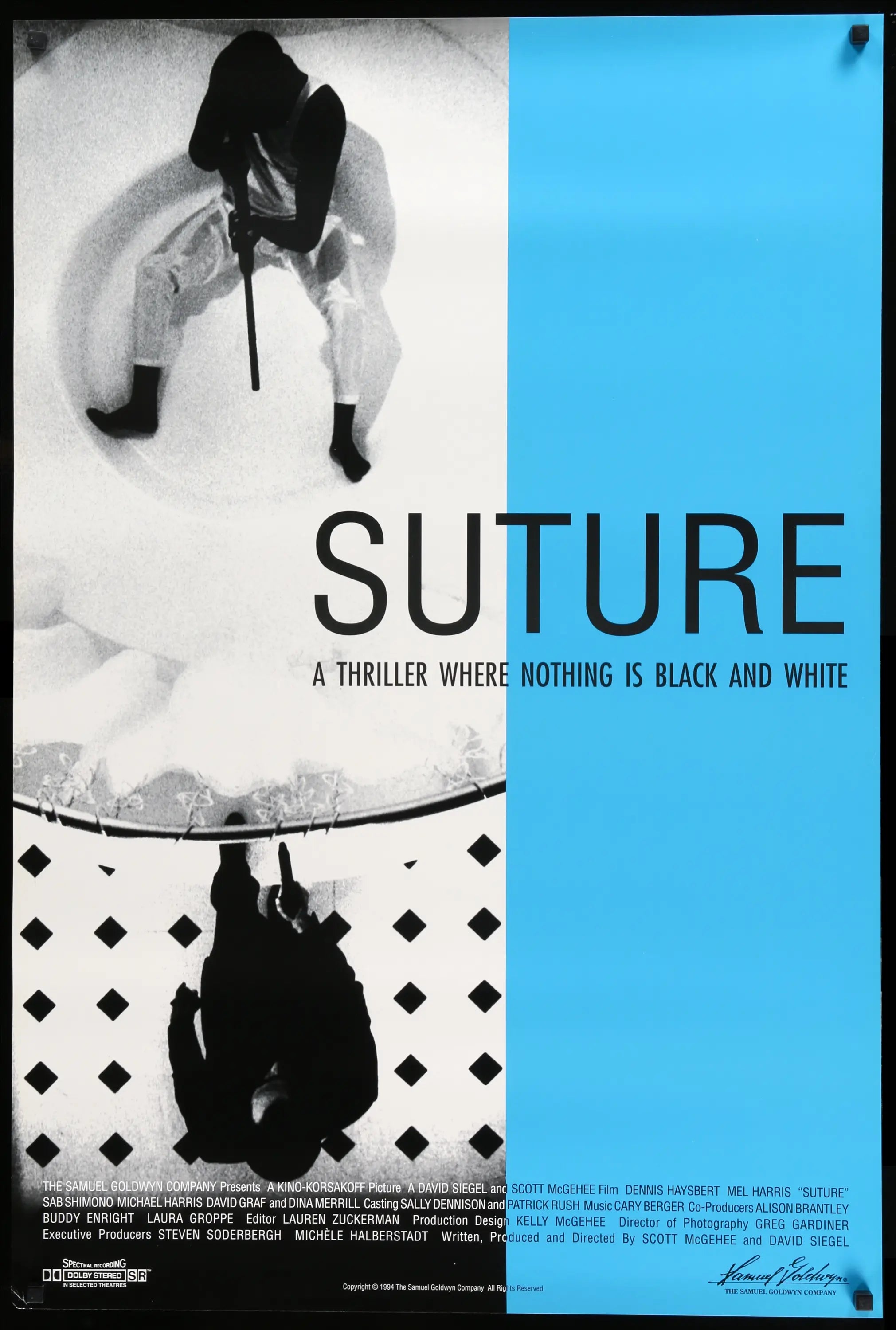 Suture (1993) original movie poster for sale at Originalfilmart