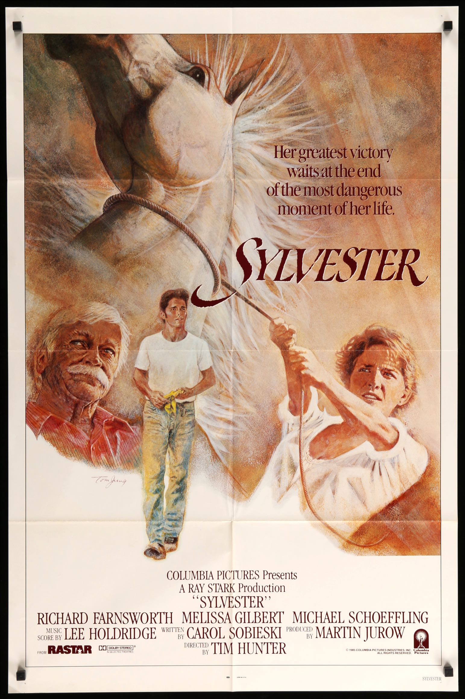 Sylvester (1985) original movie poster for sale at Originalfilmart