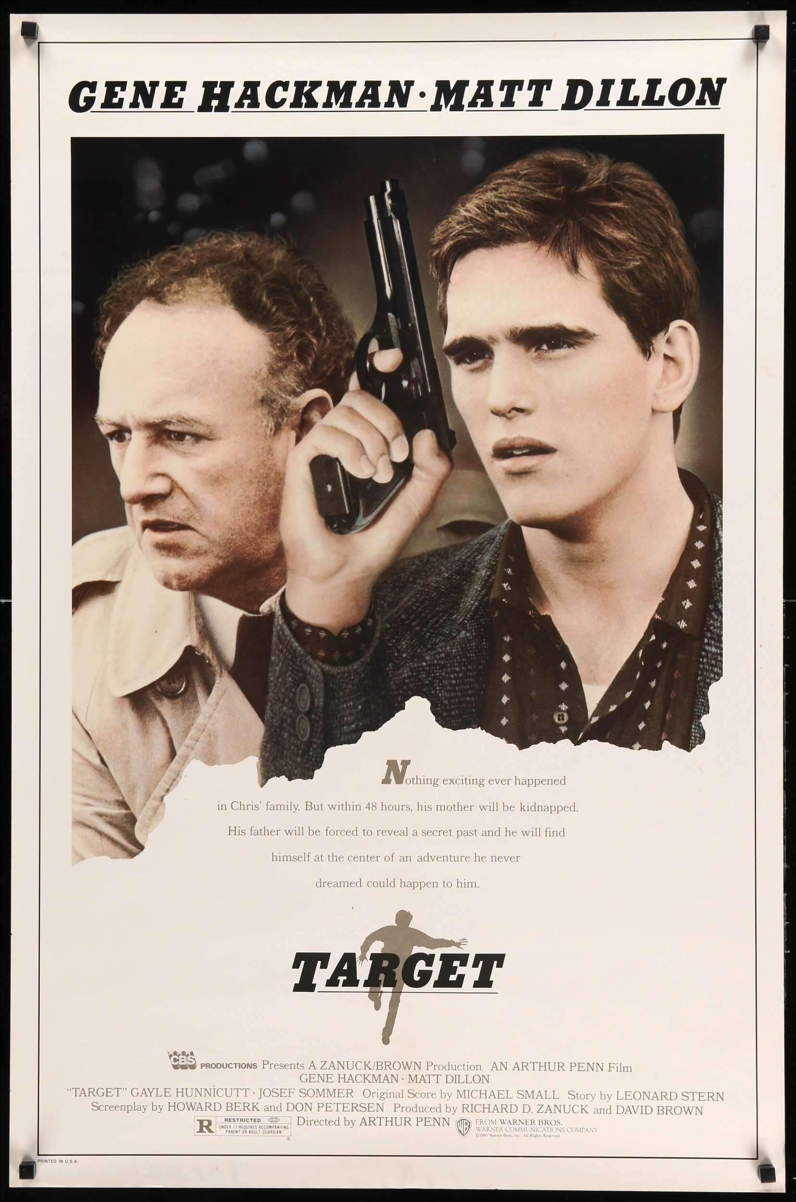 Target (1985) original movie poster for sale at Originalfilmart