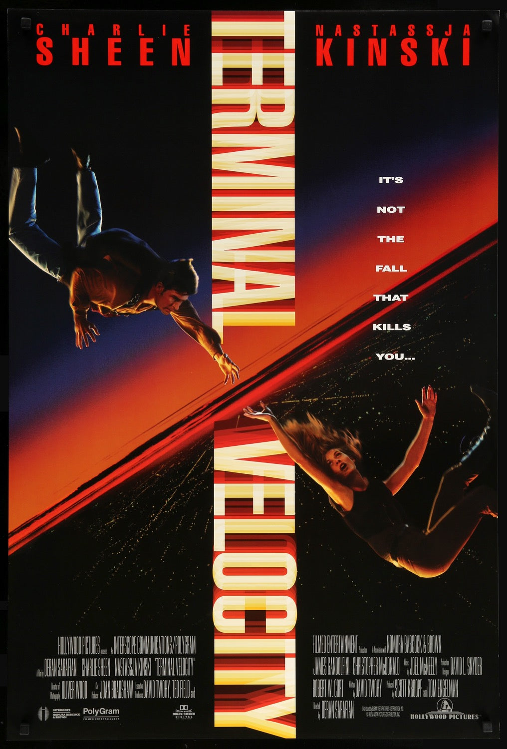 Terminal Velocity (1994) original movie poster for sale at Originalfilmart