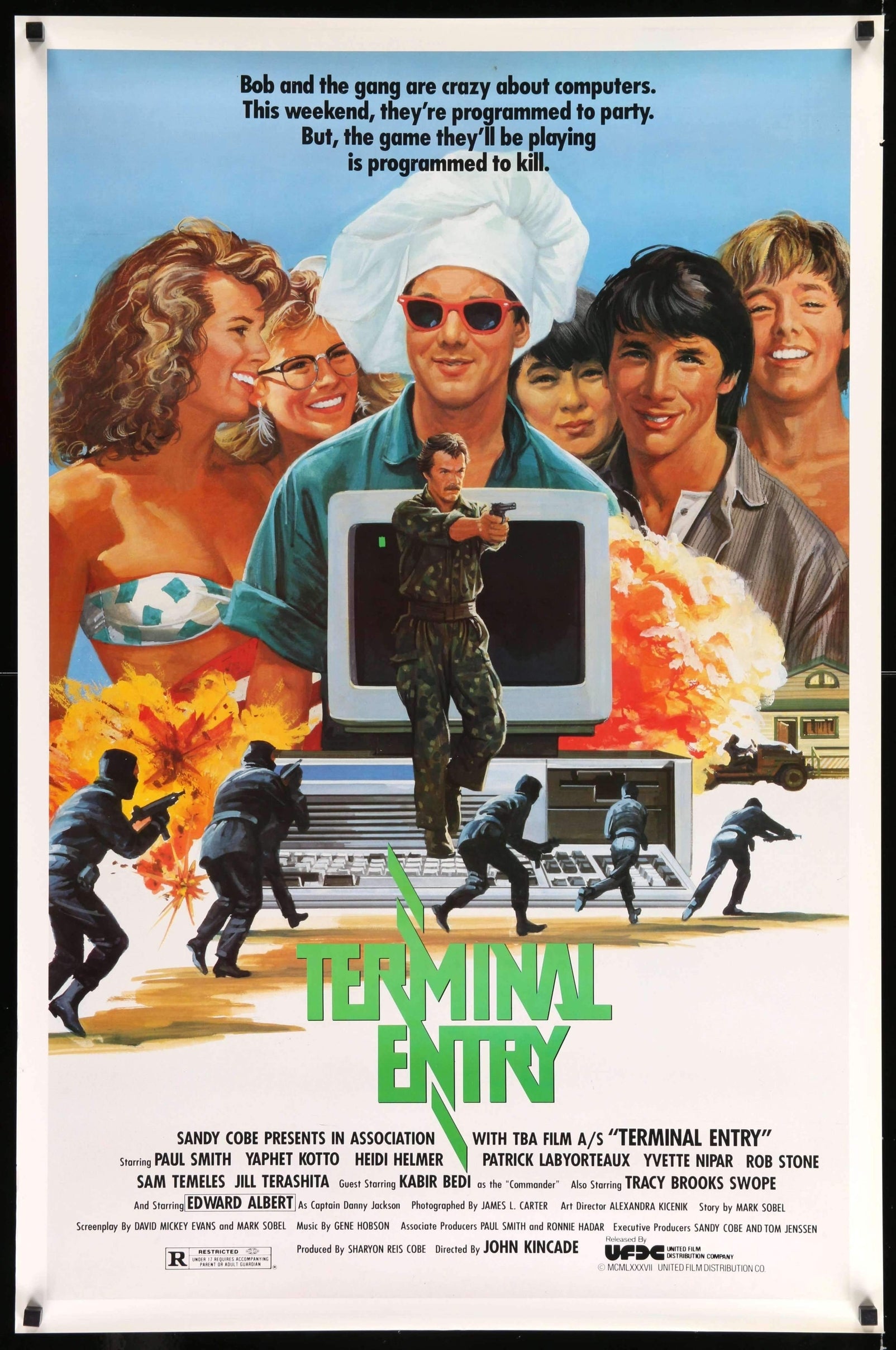 Terminal Entry (1987) original movie poster for sale at Originalfilmart