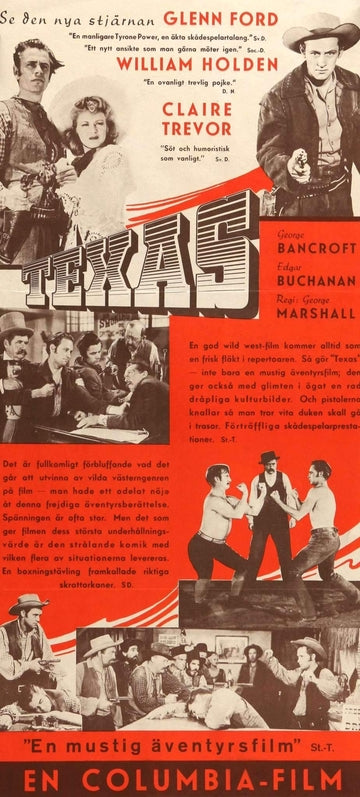 Texas (1941) original movie poster for sale at Originalfilmart