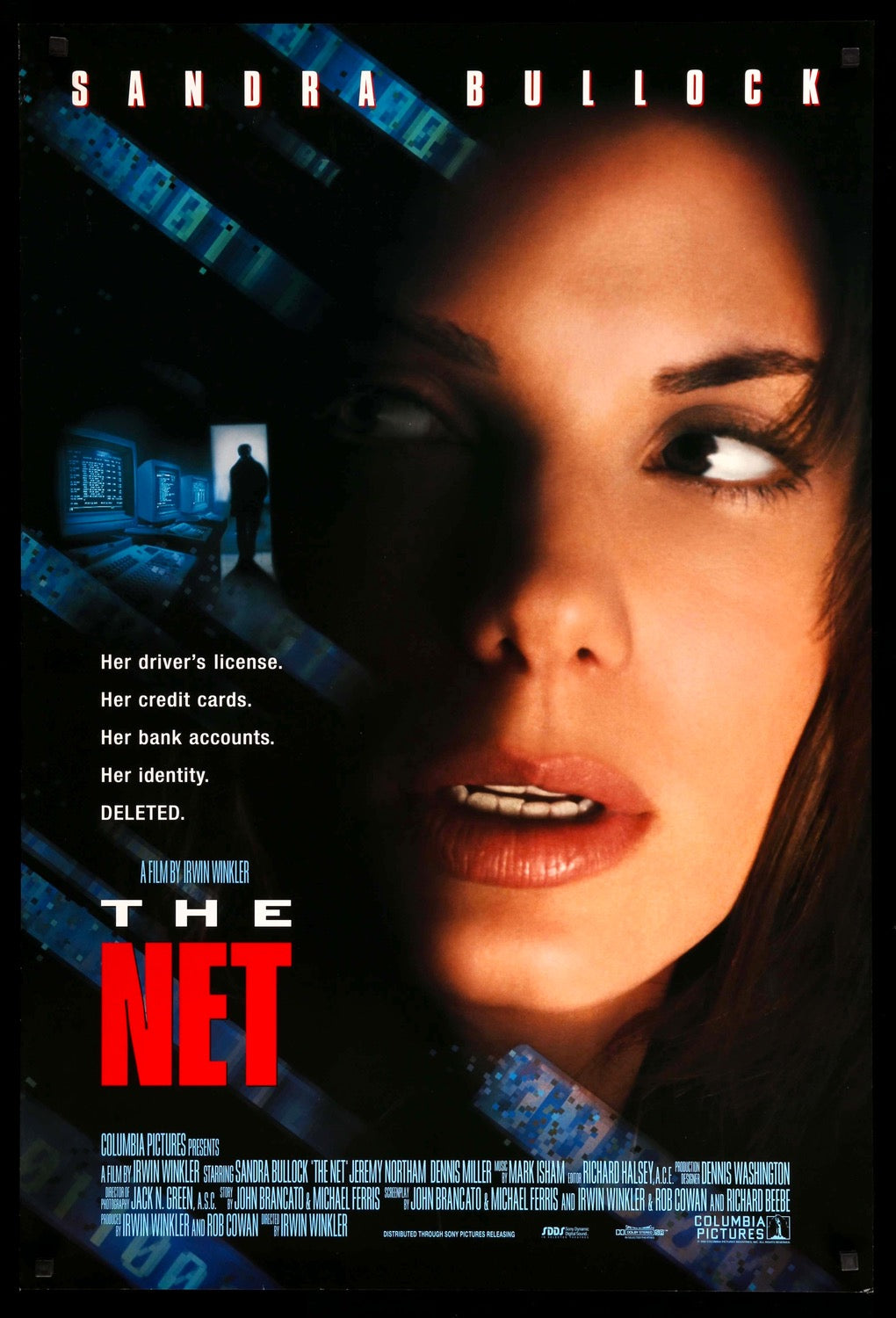 Net (1995) original movie poster for sale at Originalfilmart