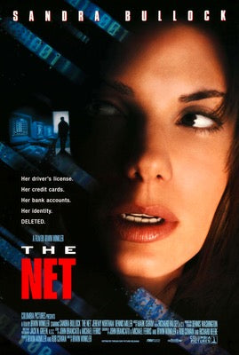 Net (1995) original movie poster for sale at Originalfilmart