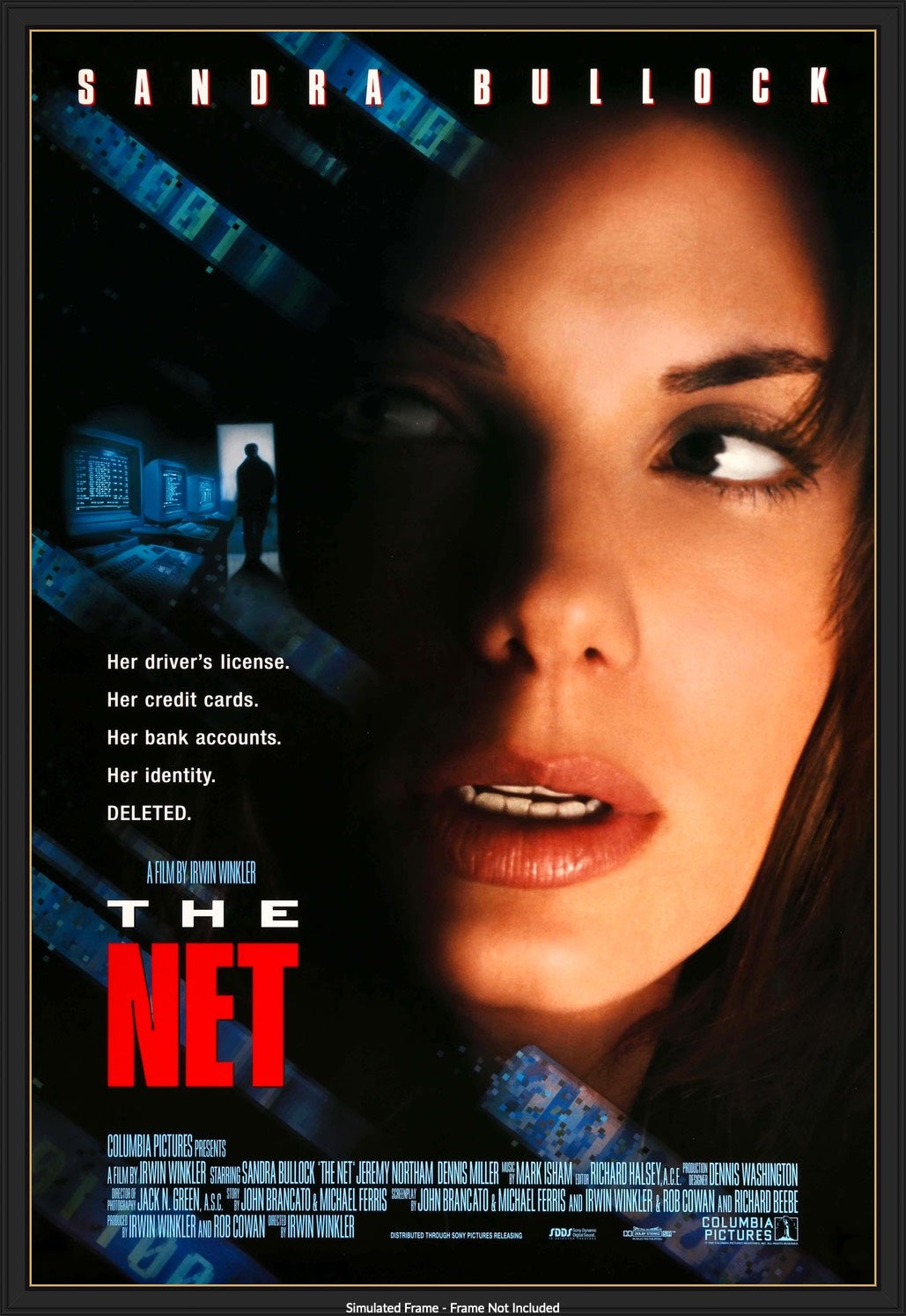 Net (1995) original movie poster for sale at Originalfilmart