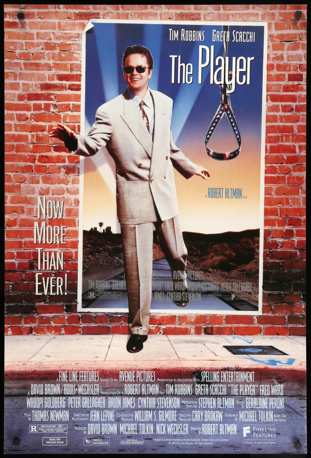 Player (1992) original movie poster for sale at Originalfilmart