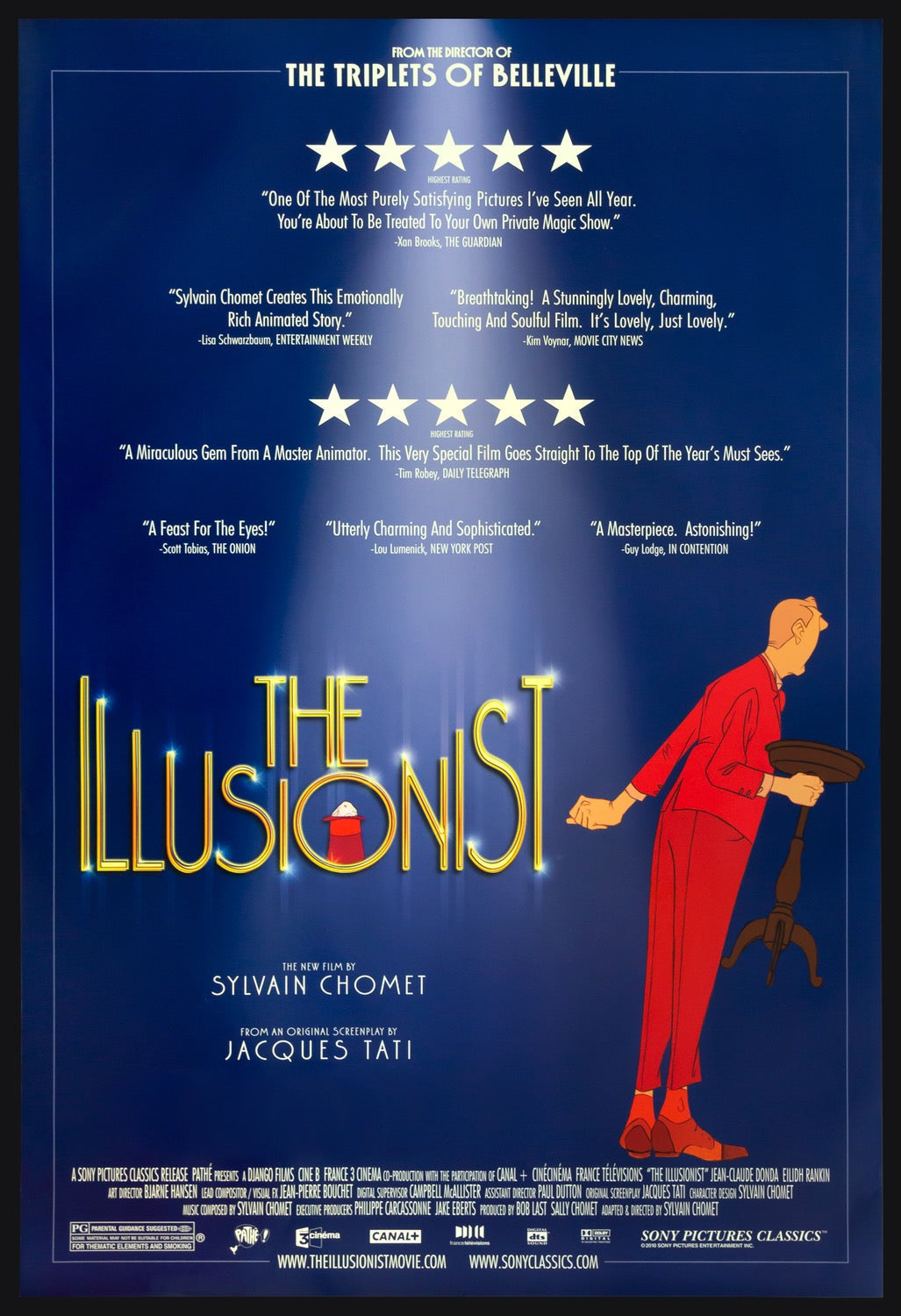 Illusionist (2010) original movie poster for sale at Originalfilmart
