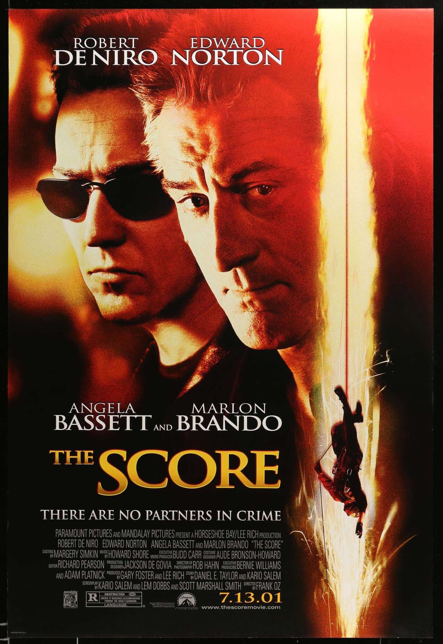 Score (2001) original movie poster for sale at Originalfilmart