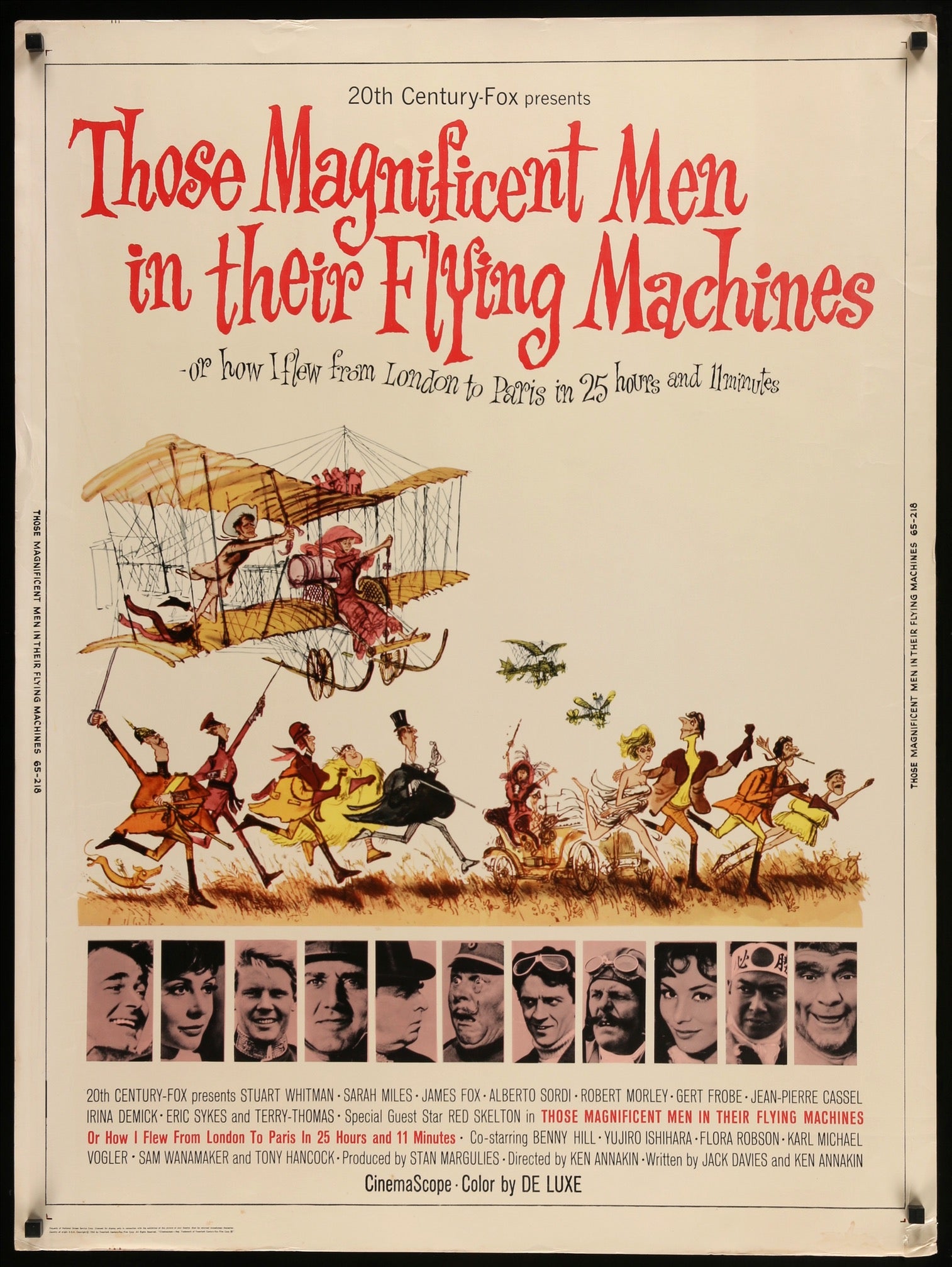 Those Magnificent Men in Their Flying Machines (1965) original movie poster for sale at Originalfilmart