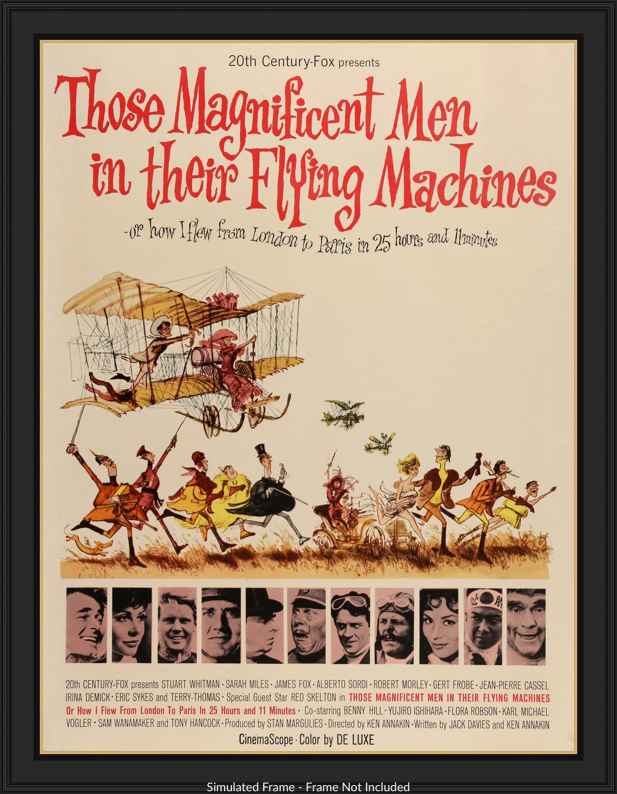 Those Magnificent Men in Their Flying Machines (1965) original movie poster for sale at Originalfilmart