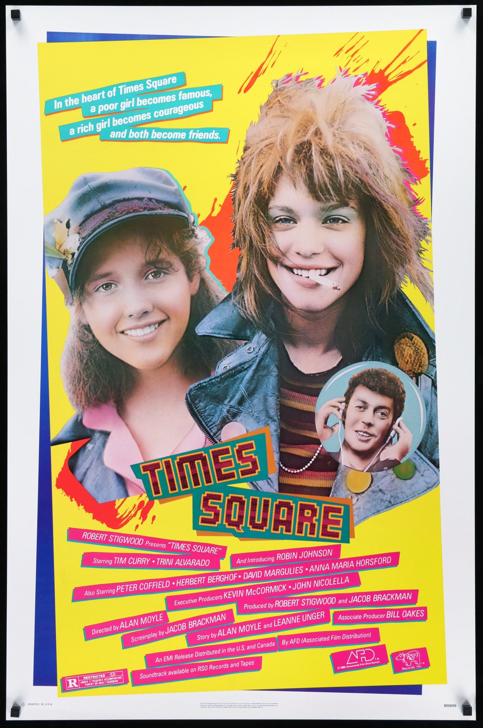 Times Square (1980) original movie poster for sale at Originalfilmart