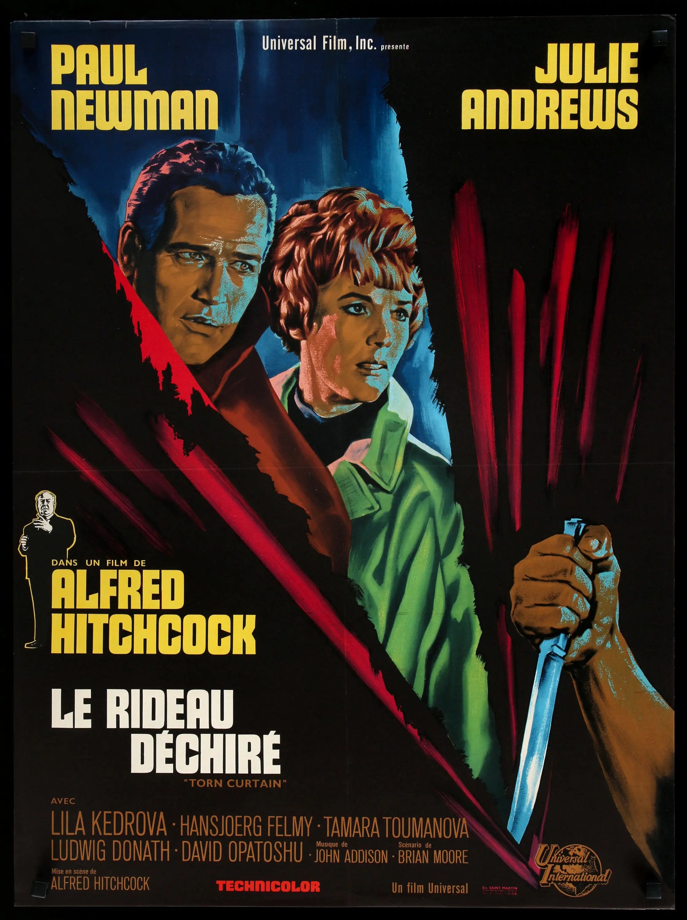 Torn Curtain (1966) original movie poster for sale at Originalfilmart