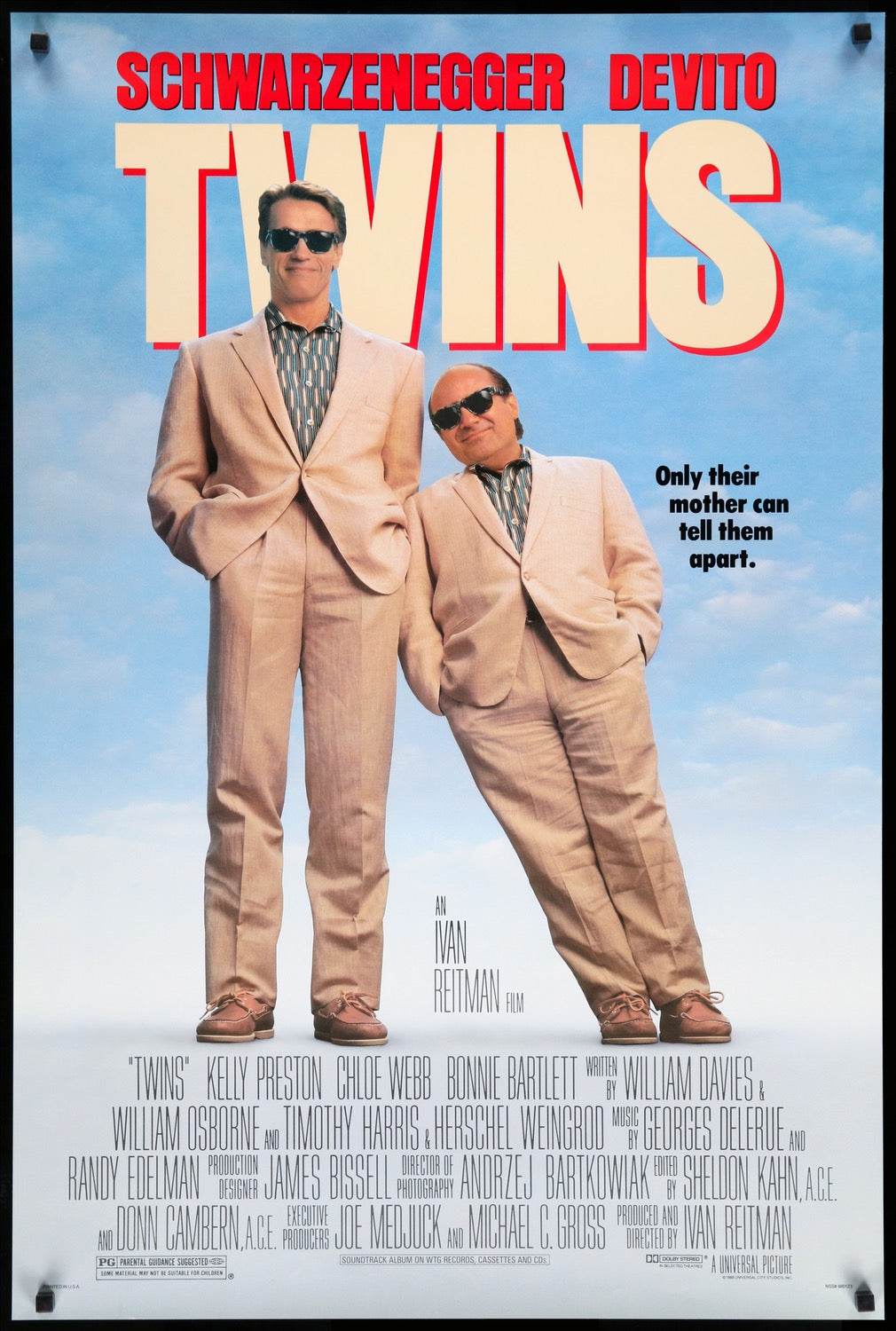 Twins (1988) original movie poster for sale at Originalfilmart