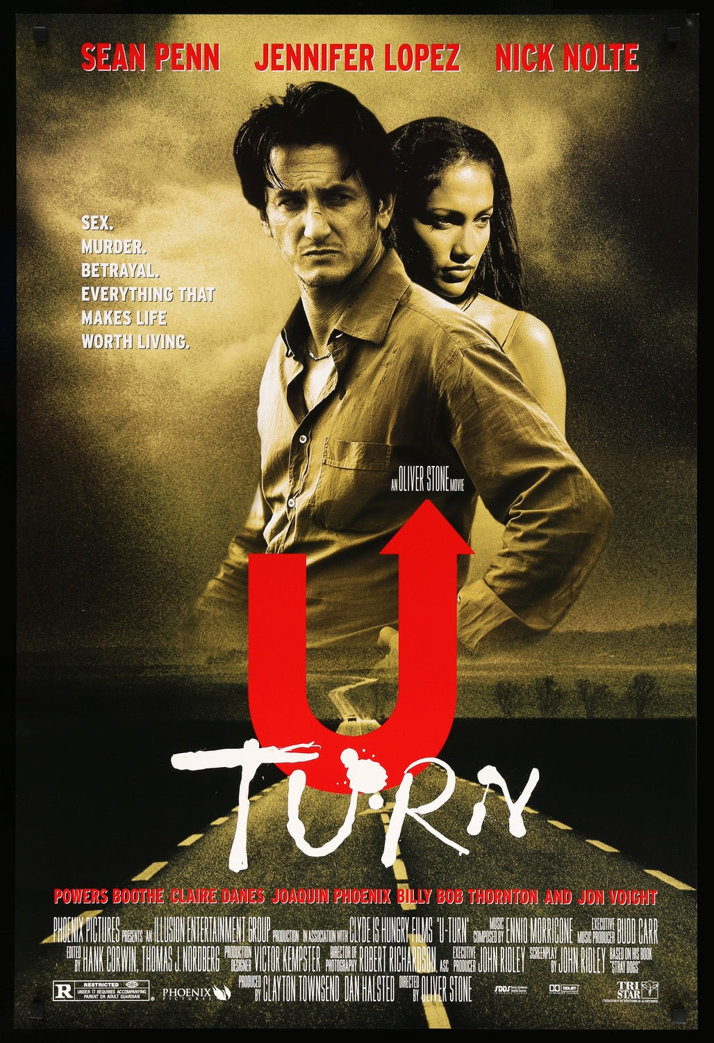 U Turn (1997) original movie poster for sale at Originalfilmart