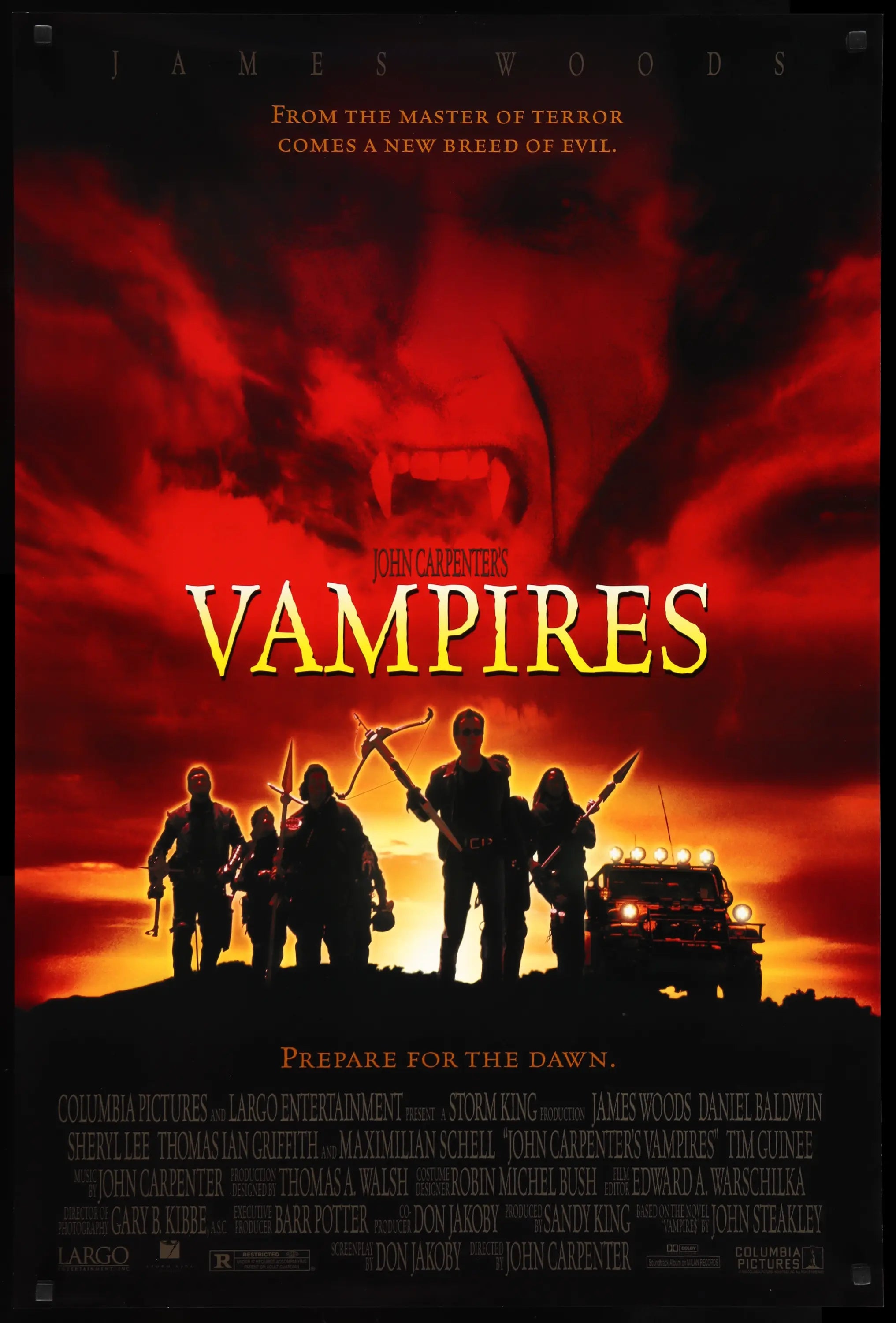 Vampires (1998) original movie poster for sale at Originalfilmart