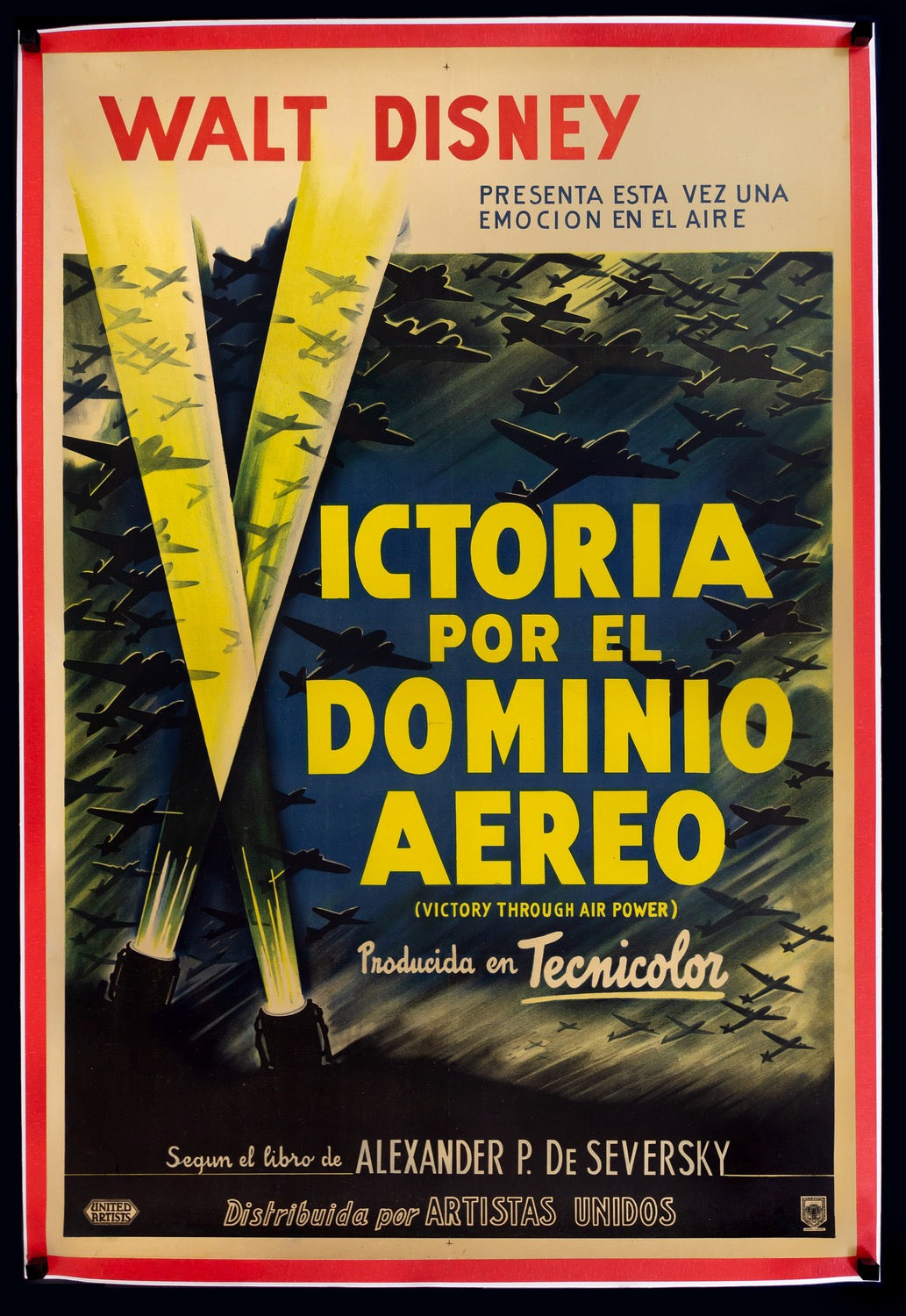 Victory Through Air Power (1943) original movie poster for sale at Originalfilmart