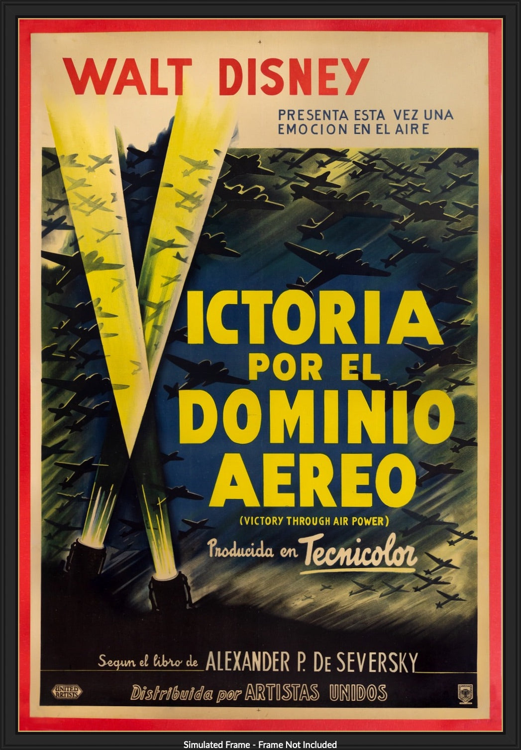 Victory Through Air Power (1943) original movie poster for sale at Originalfilmart