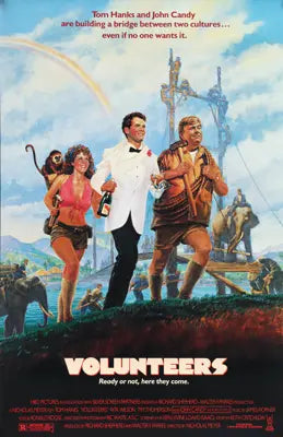 Volunteers (1985) original movie poster for sale at Originalfilmart