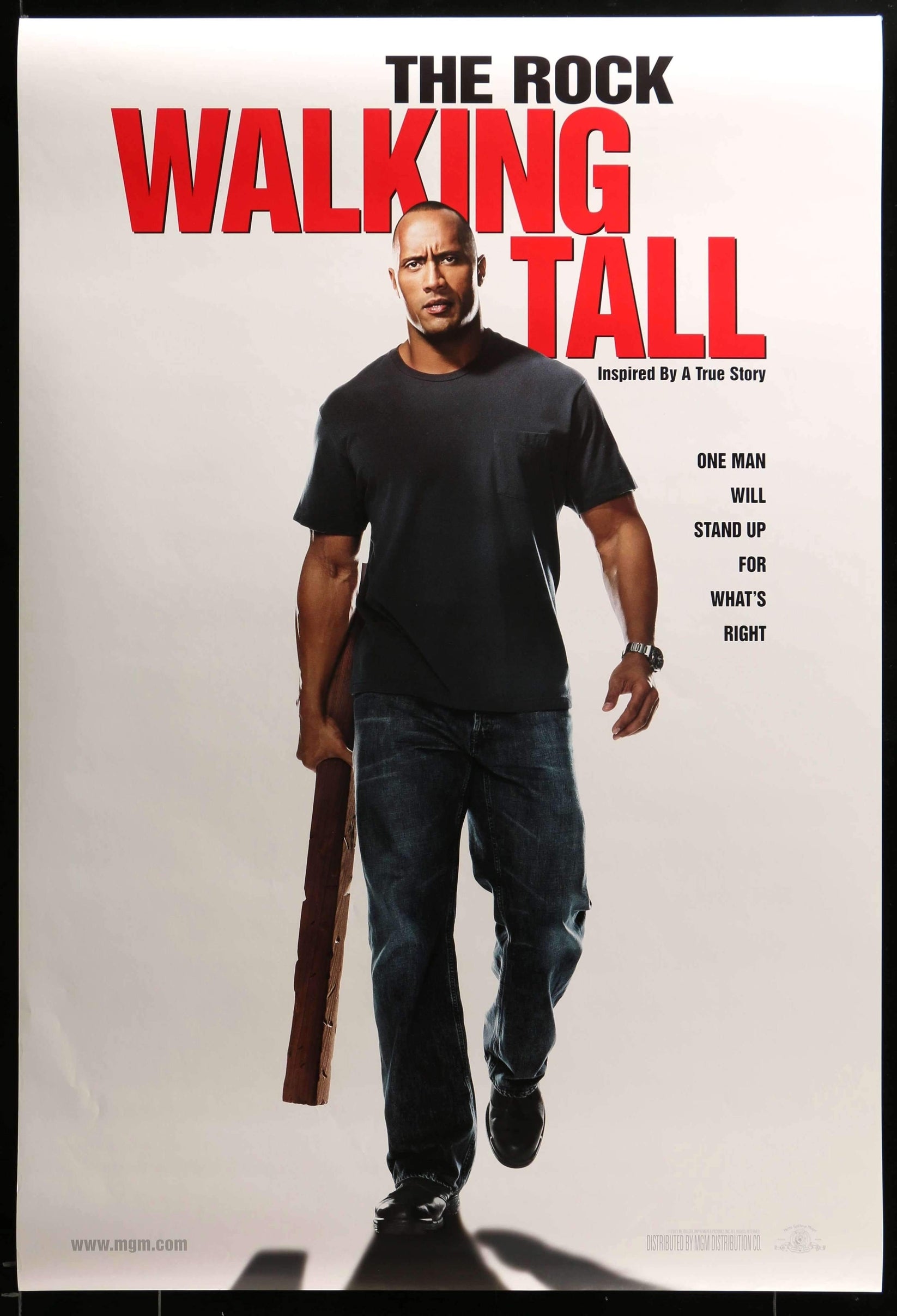 Walking Tall (2004) original movie poster for sale at Originalfilmart
