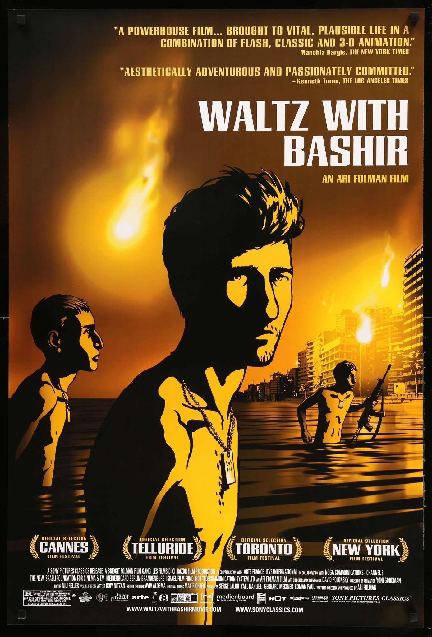 Waltz with Bashir (2008) original movie poster for sale at Originalfilmart