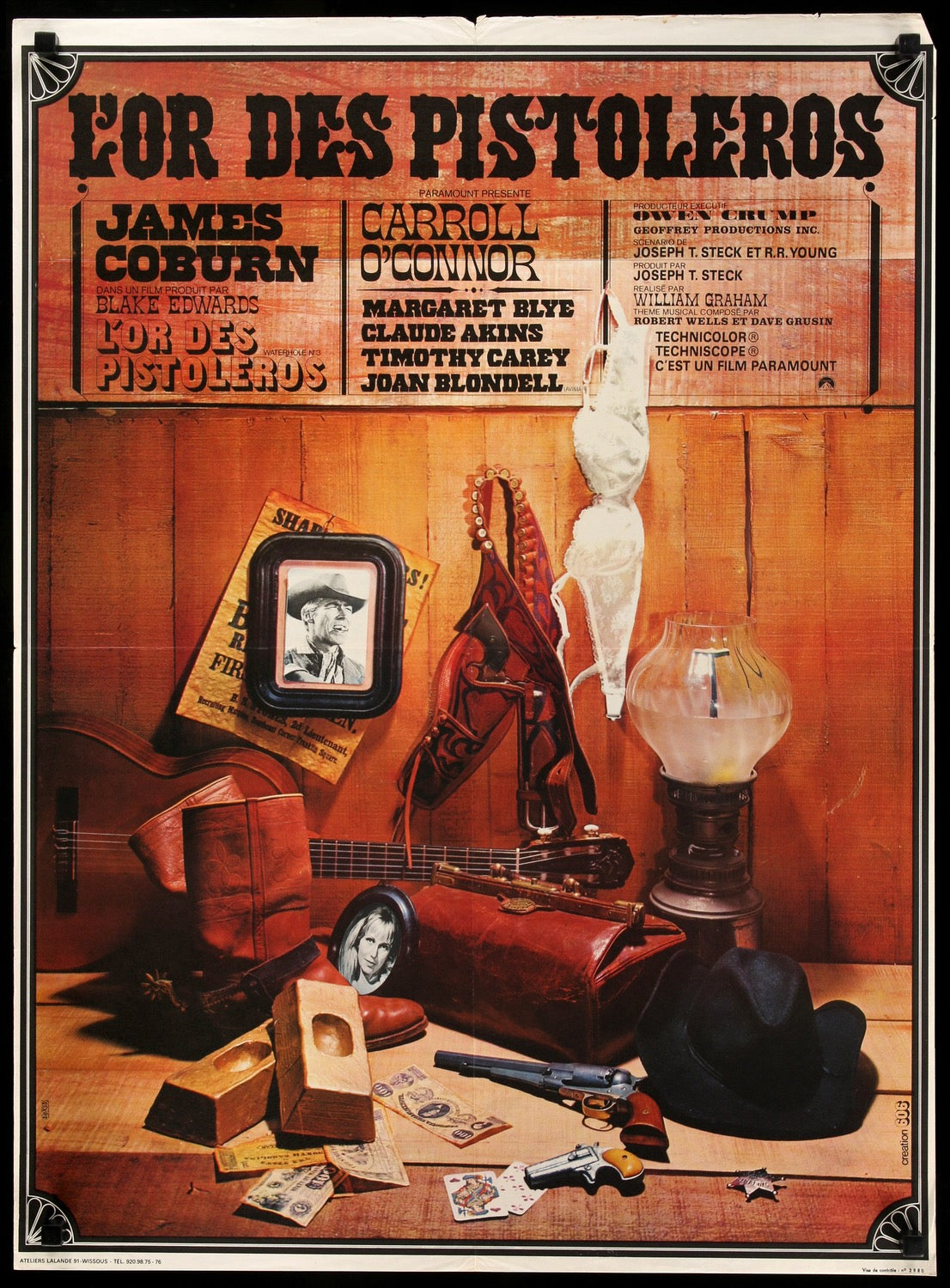 Movie Poster - Waterhole #3 (1967)  - Originalfilmart