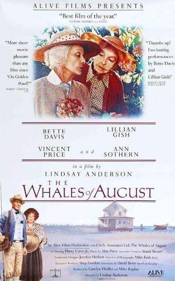 Whales of August (1987) original movie poster for sale at Originalfilmart