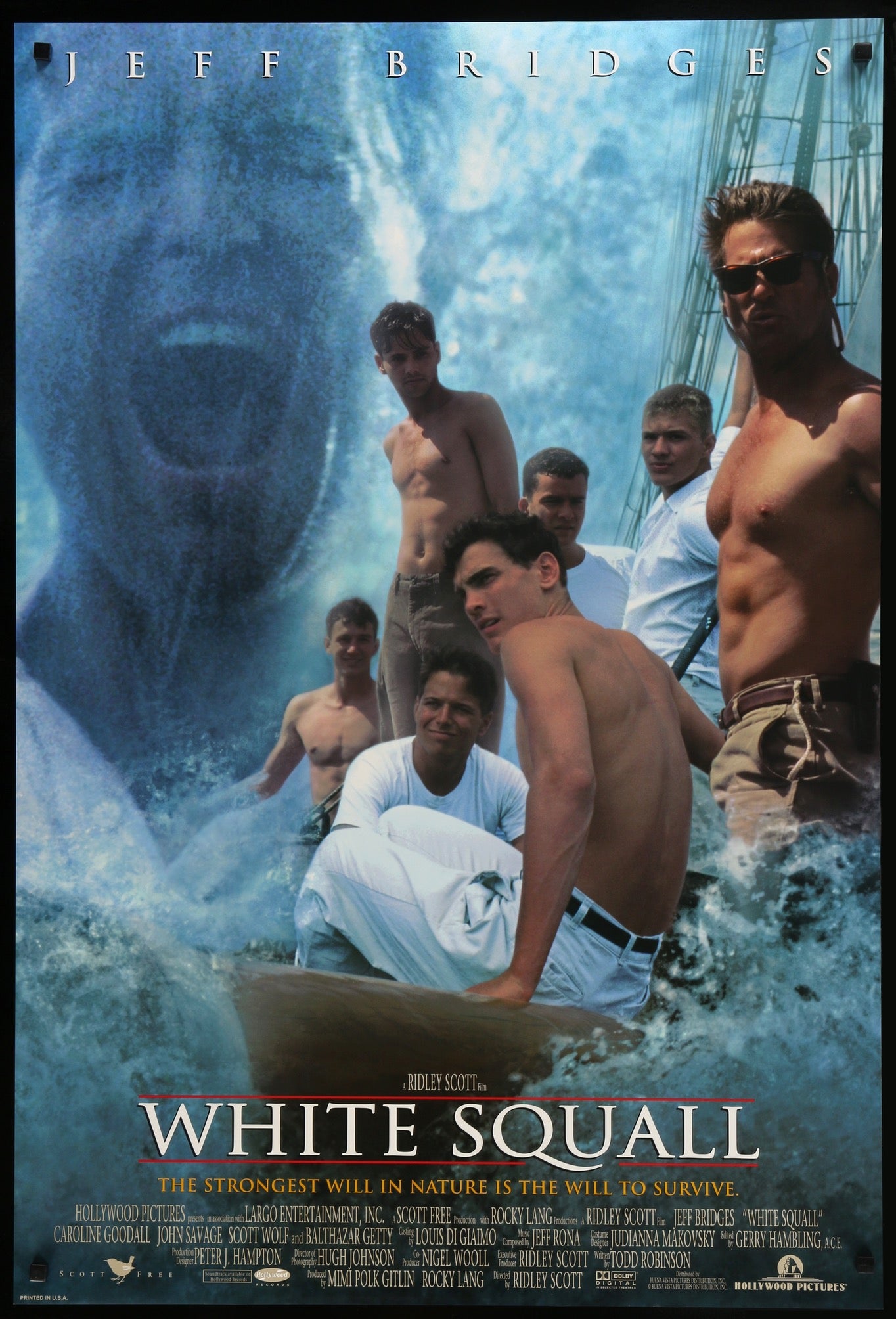 White Squall (1996) original movie poster for sale at Originalfilmart