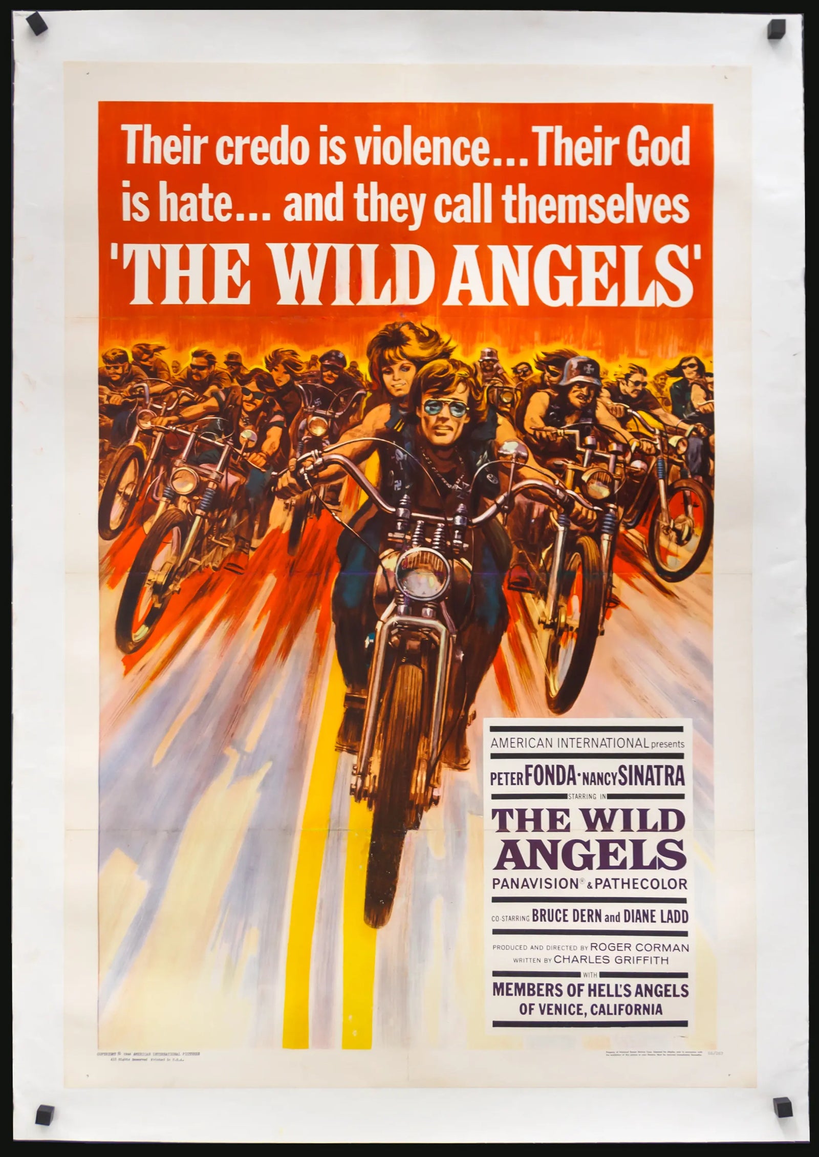 Wild Angels (1966) original movie poster for sale at Originalfilmart