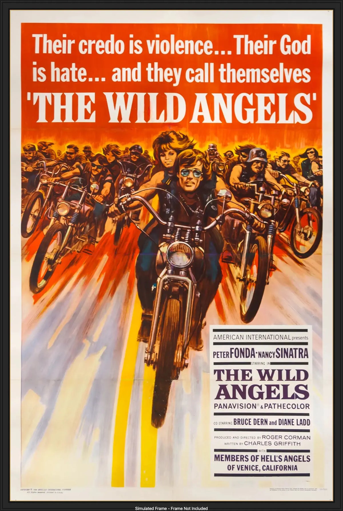 Wild Angels (1966) original movie poster for sale at Originalfilmart