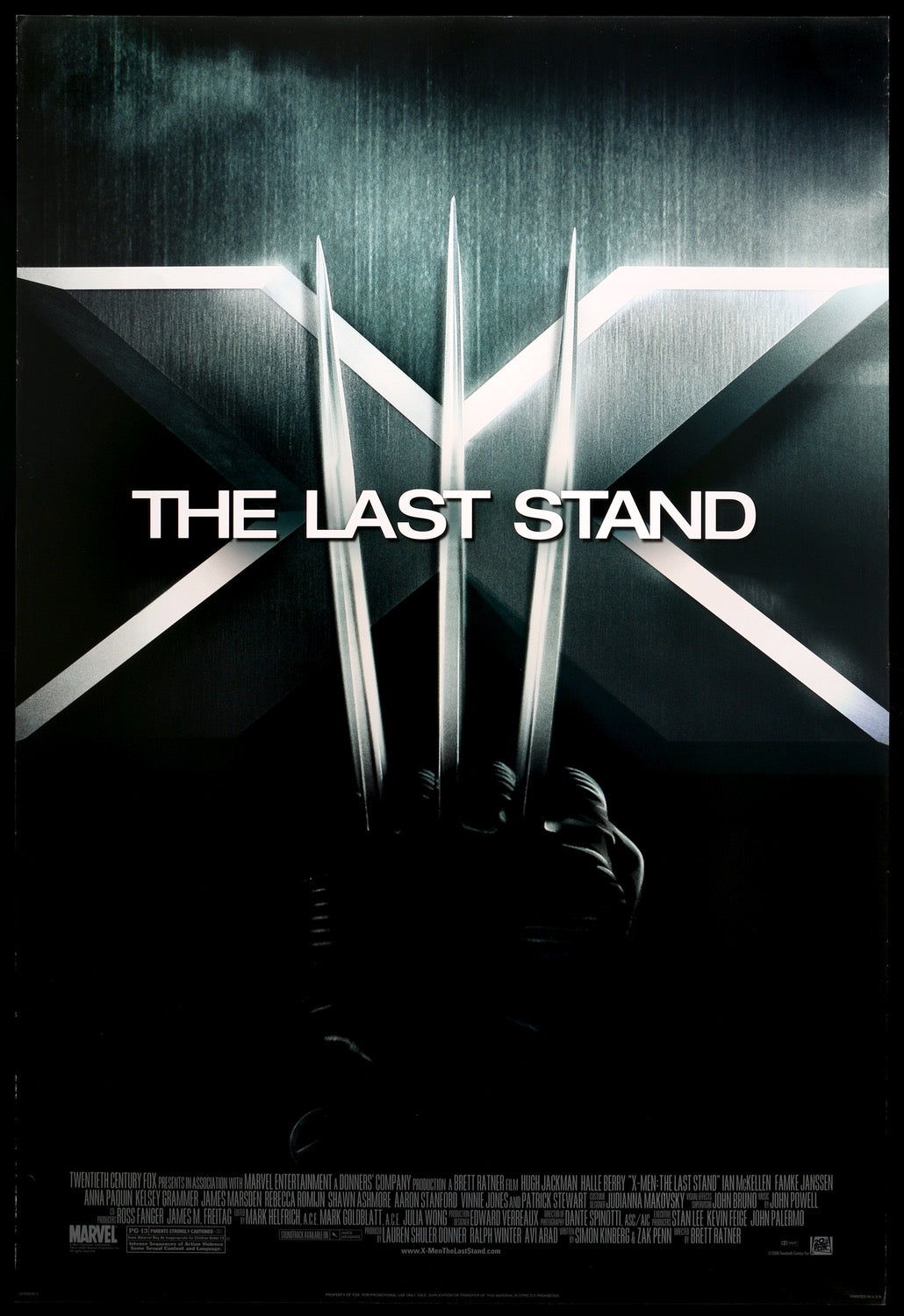 X-Men: The Last Stand (2006) original movie poster for sale at Originalfilmart