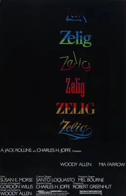 Zelig (1983) original movie poster for sale at Originalfilmart
