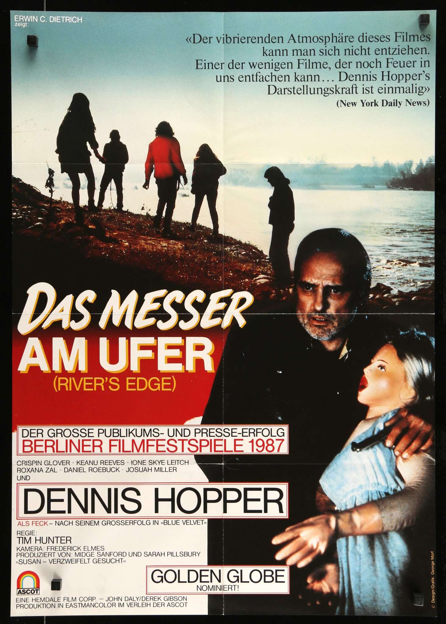 River's Edge (1986) original movie poster for sale at Originalfilmart