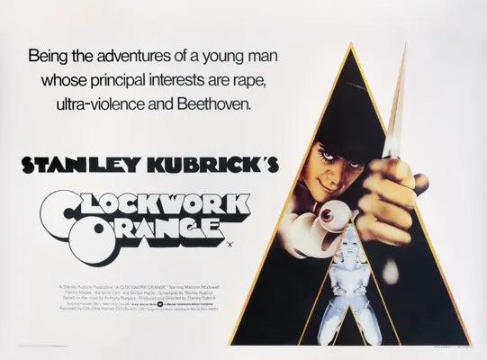 Clockwork Orange (1972) original movie poster for sale at Originalfilmart