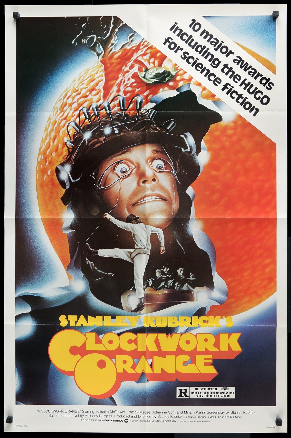 Clockwork Orange (1972) original movie poster for sale at Originalfilmart