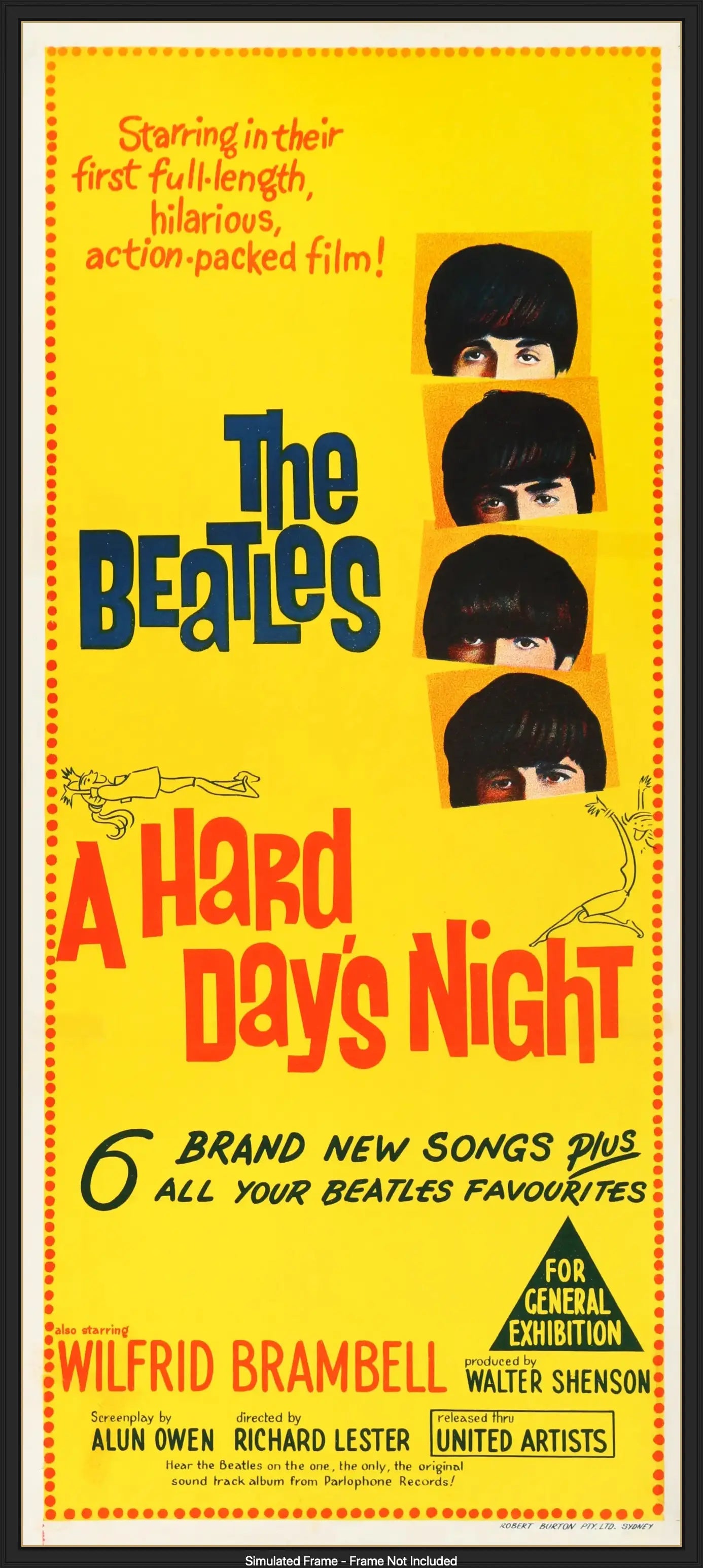 Hard Day's Night (1964) original movie poster for sale at Originalfilmart