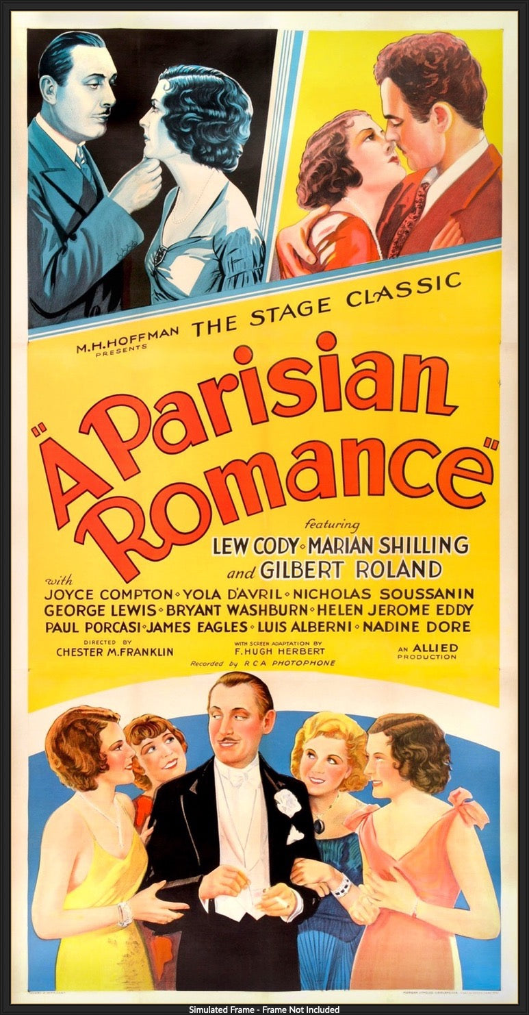 Parisian Romance (1932) original movie poster for sale at Originalfilmart
