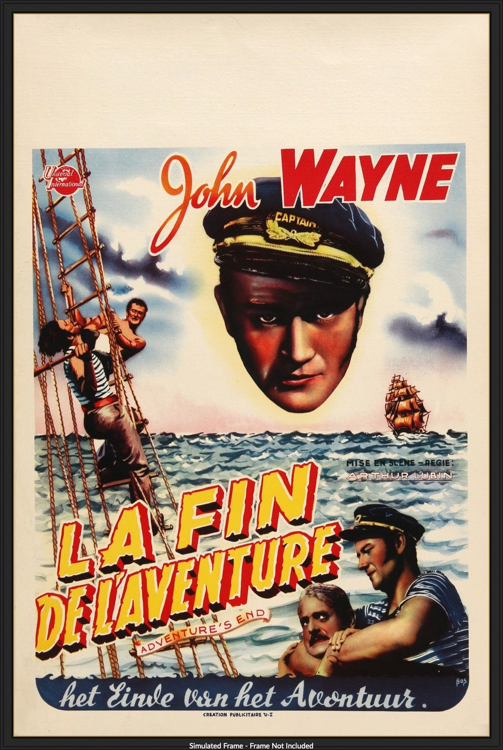 Adventure's End (1937) original movie poster for sale at Originalfilmart
