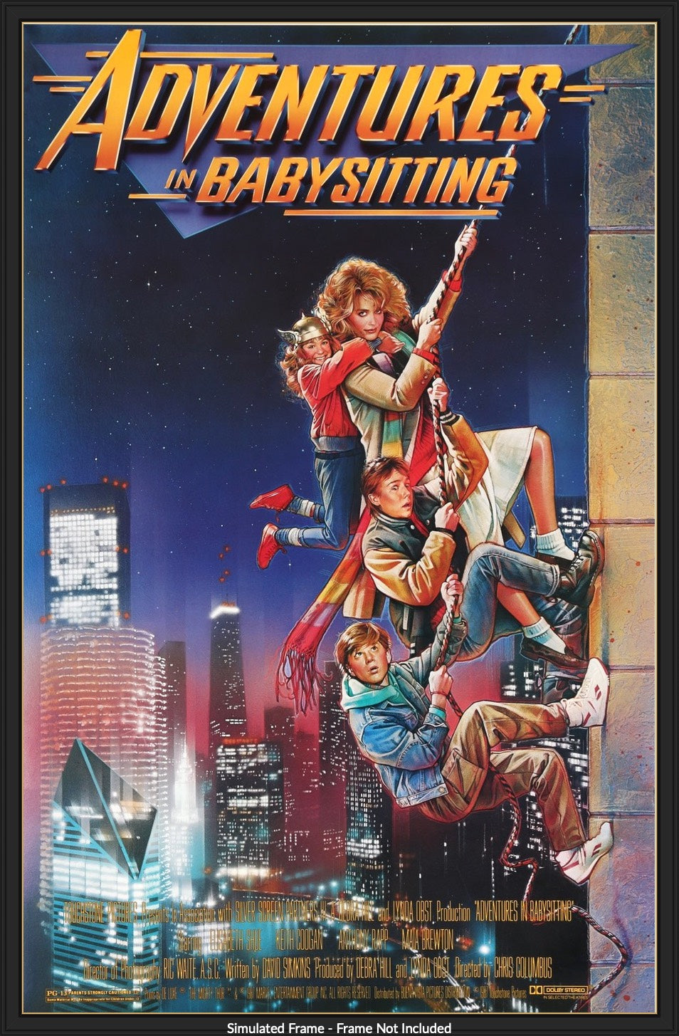 Adventures in Babysitting (1987) original movie poster for sale at Originalfilmart