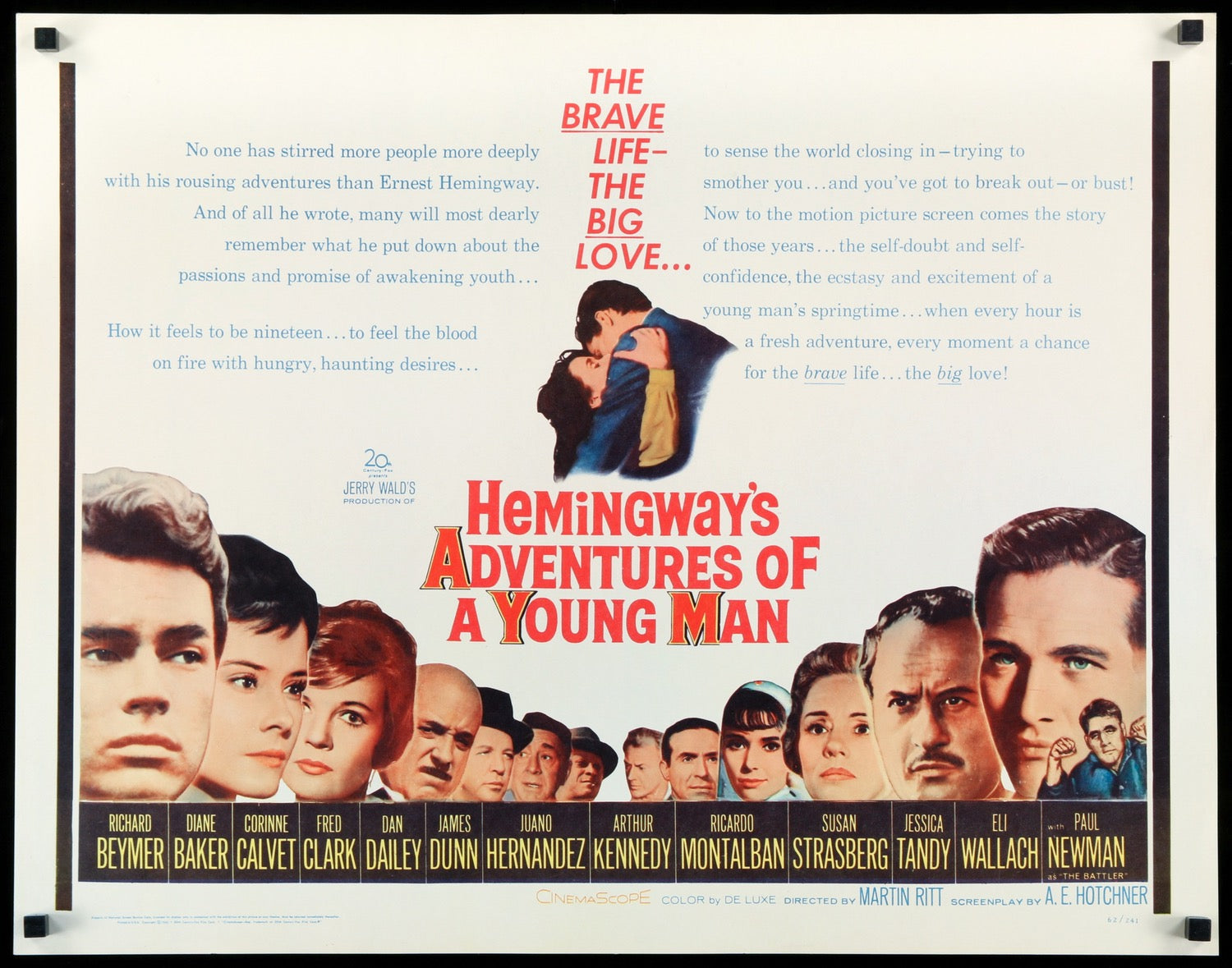 Adventures of a Young Man (1962) original movie poster for sale at Originalfilmart