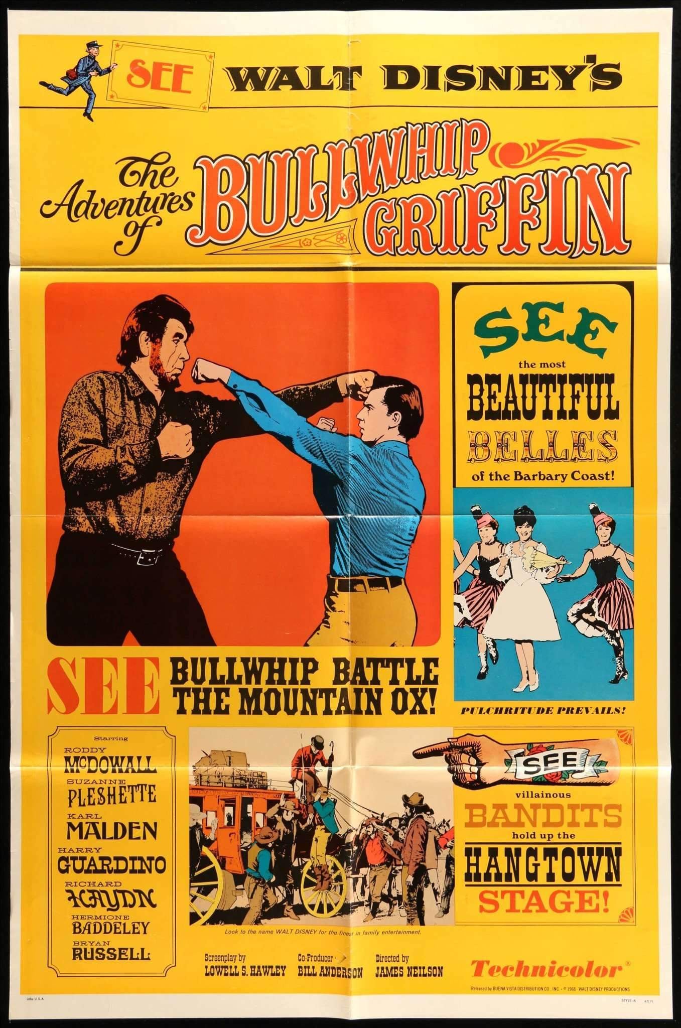 Adventures of Bullwhip Griffith (1967) original movie poster for sale at Originalfilmart