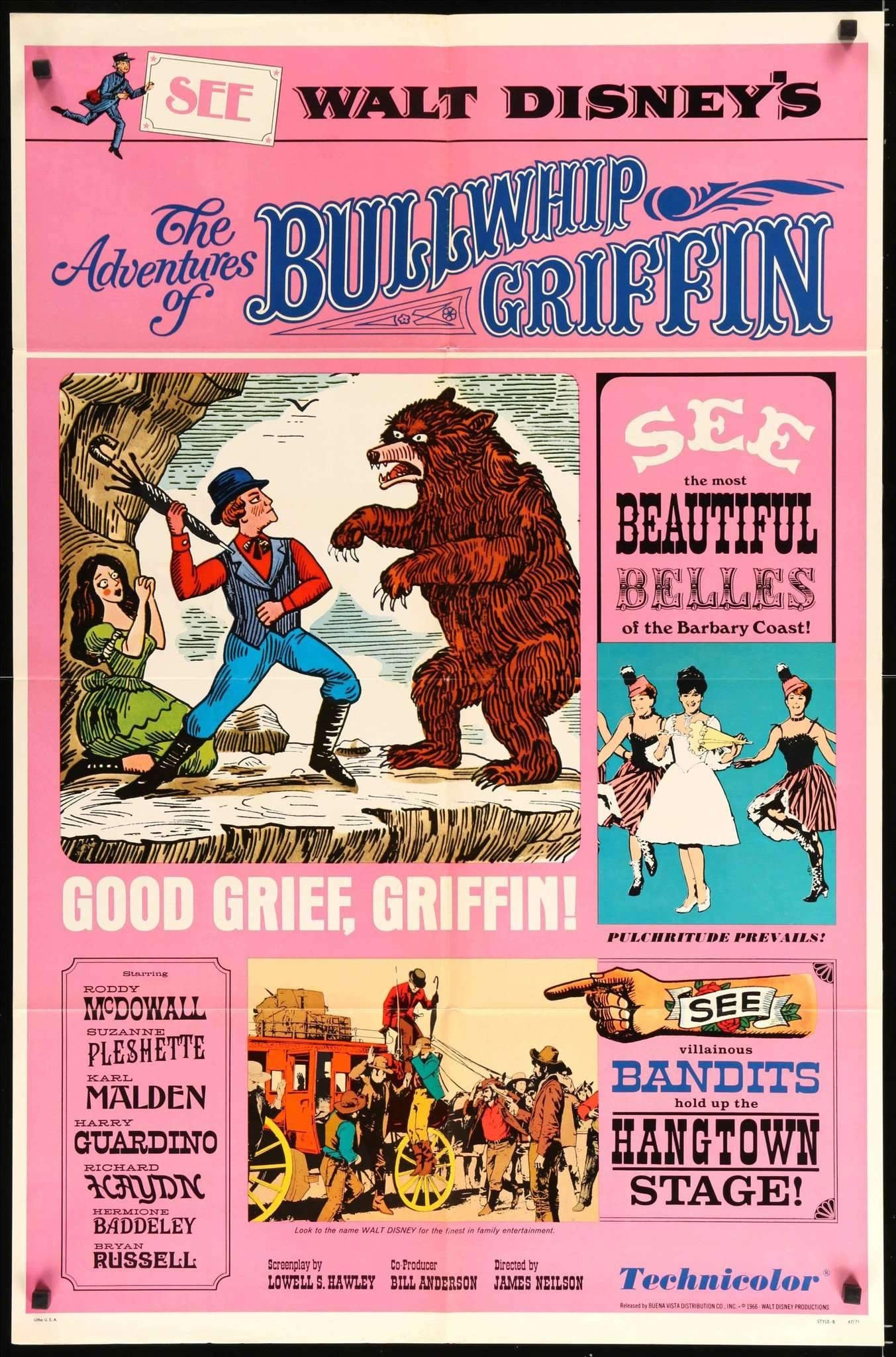 Adventures of Bullwhip Griffith (1967) original movie poster for sale at Originalfilmart