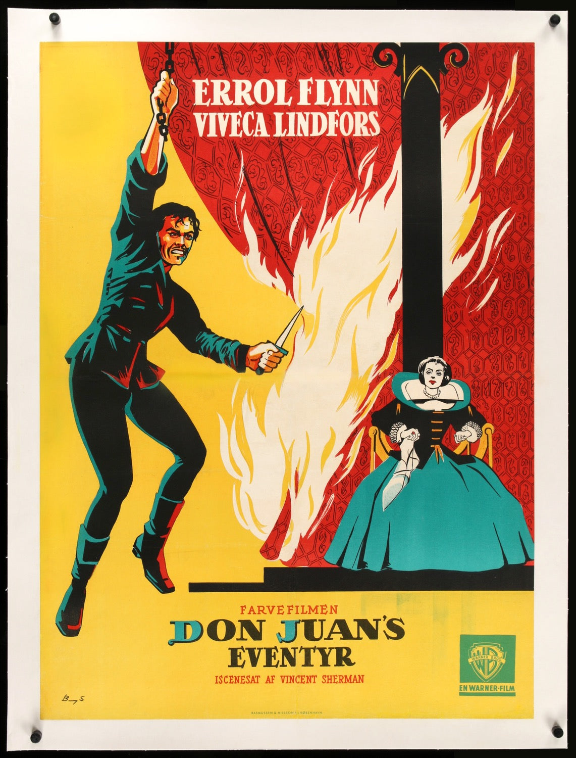 Adventures of Don Juan (1949) original movie poster for sale at Originalfilmart